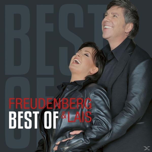 Albumcover: Zwei lächelnde Personen. Text: FREUDENBERG & LAIS BEST OF, weißer Text auf dunklem Grund.