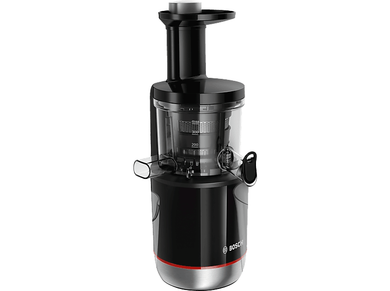 BOSCH MESM731M VitaExtract Slow Juicer 150 Watt, Schwarz/Transparent