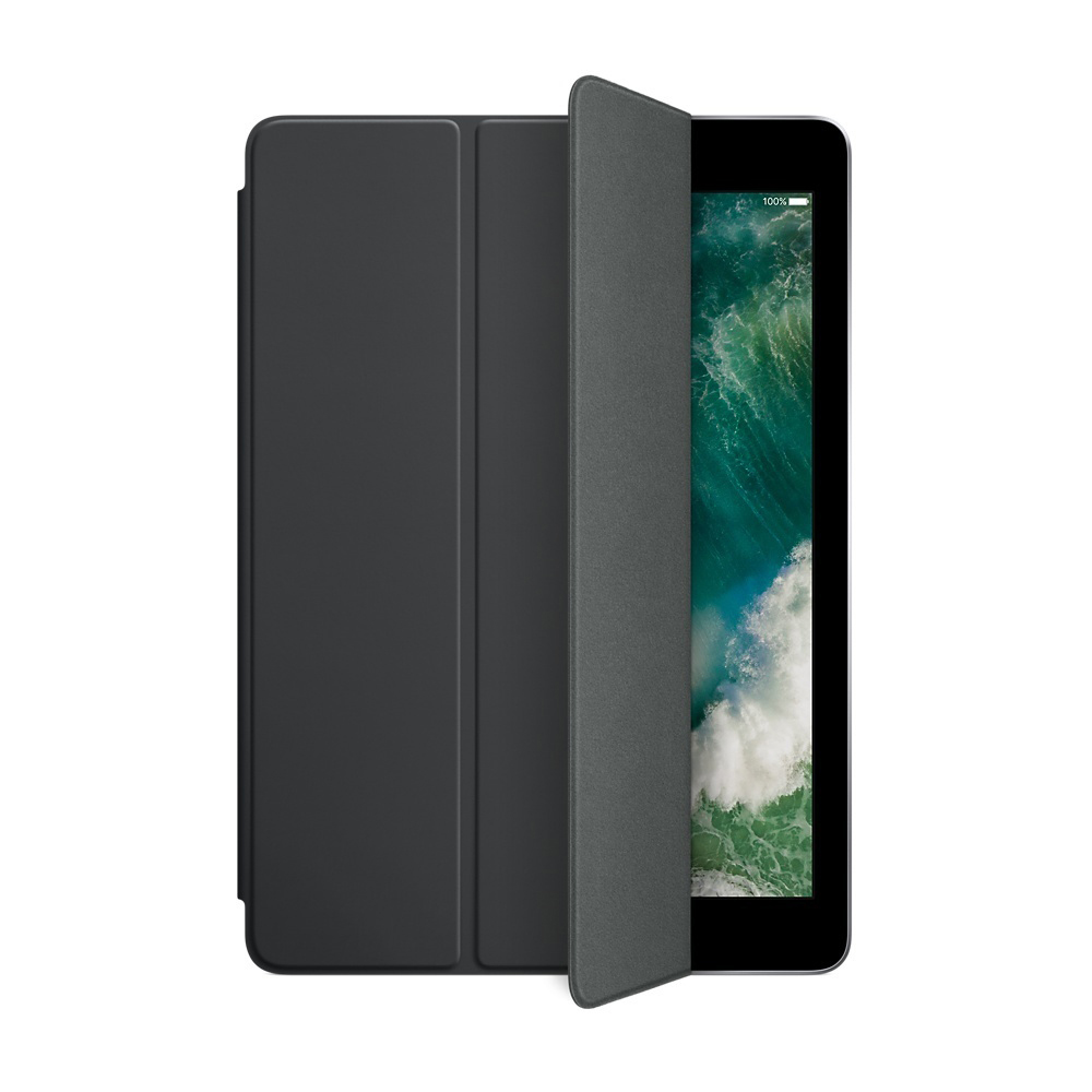 APPLE iPad 9.7" Smart Cover, Anthrazit (MQ4L2ZM/A) Schutzhülle, für Tablet, Grau