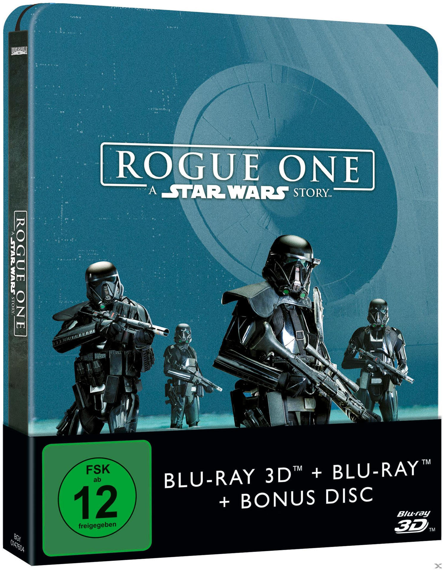 Rogue One: A Star Wars Story (2D+3D) Steelbook 3D Blu-ray (+2D)