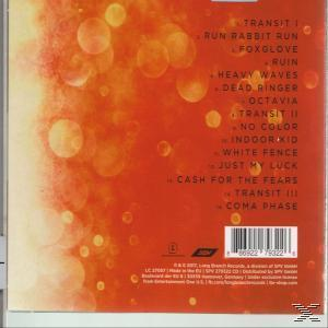 CD-Cover: orangefarbener Hintergrund mit weißen Kreisen und Titelliste.