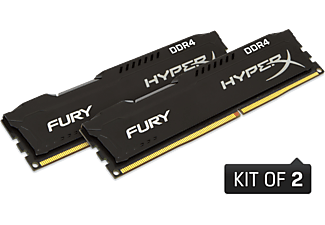 KINGSTON 16GB (2x8GB) 2133MHZ DDR4 CL14 DIMM (KIT OF 2) HYPERX FURY BLACK SERISI HX421C14FB2K2/16