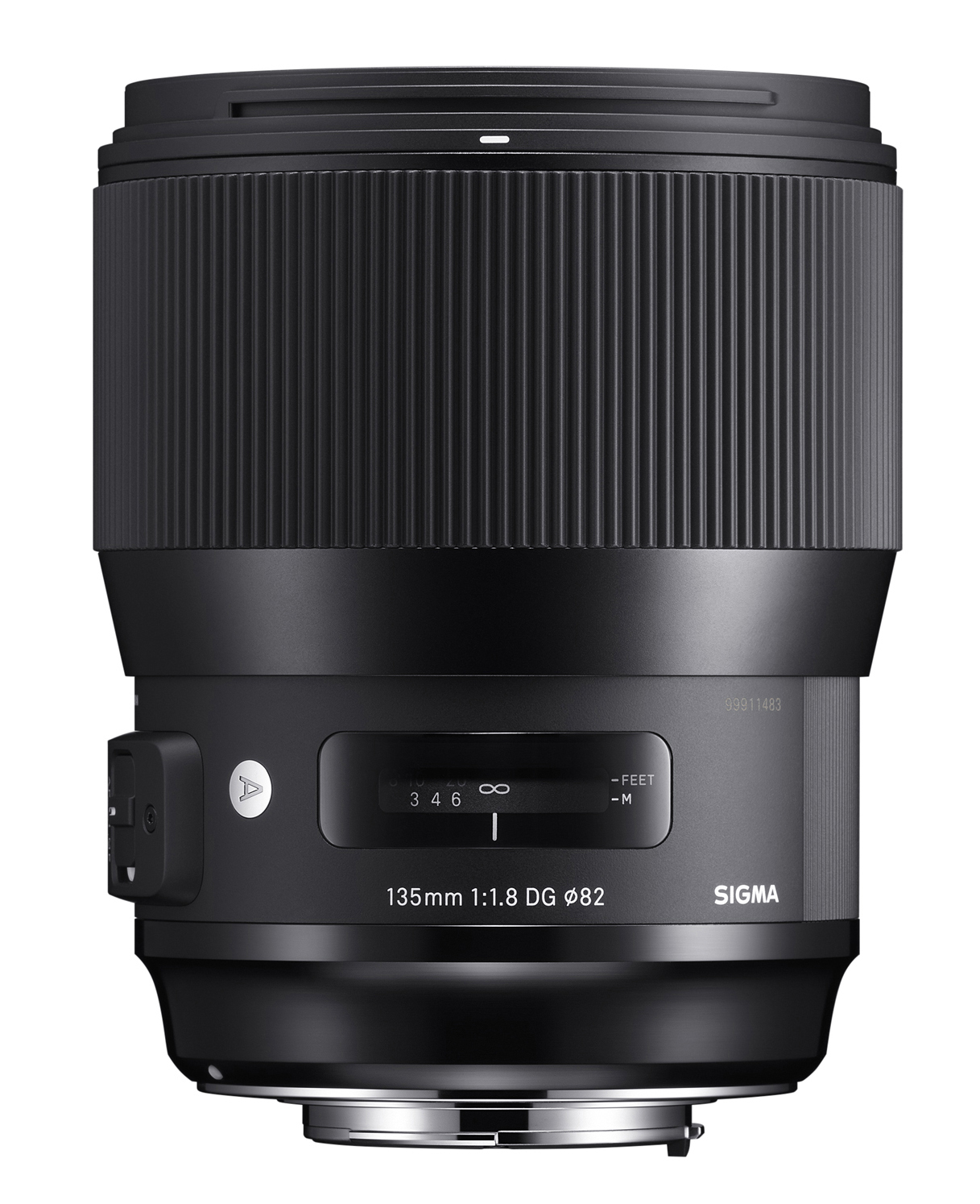 SIGMA 240956 135 mm f/1.8 DG, HSM (Objektiv für Sigma SA-Mount, Schwarz)
