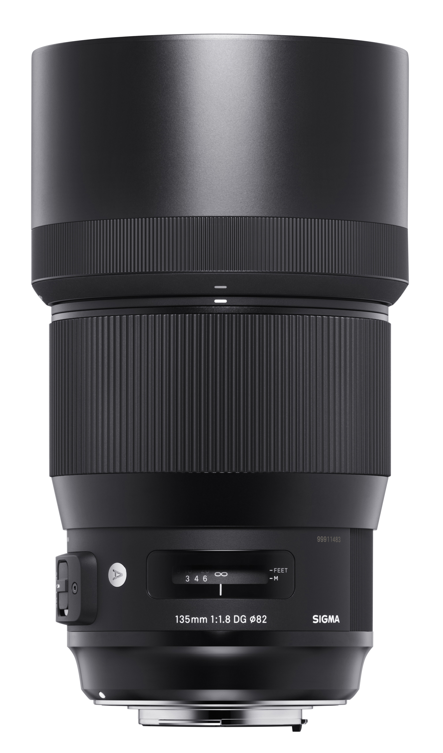 SIGMA 240956 135 mm f/1.8 DG, HSM (Objektiv für Sigma SA-Mount, Schwarz)