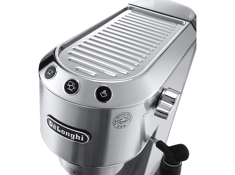 De'Longhi EC685.M Dedica Style Espressomaschine (Silber, 1350 Watt, 15 bar) — Foto 3 von 5