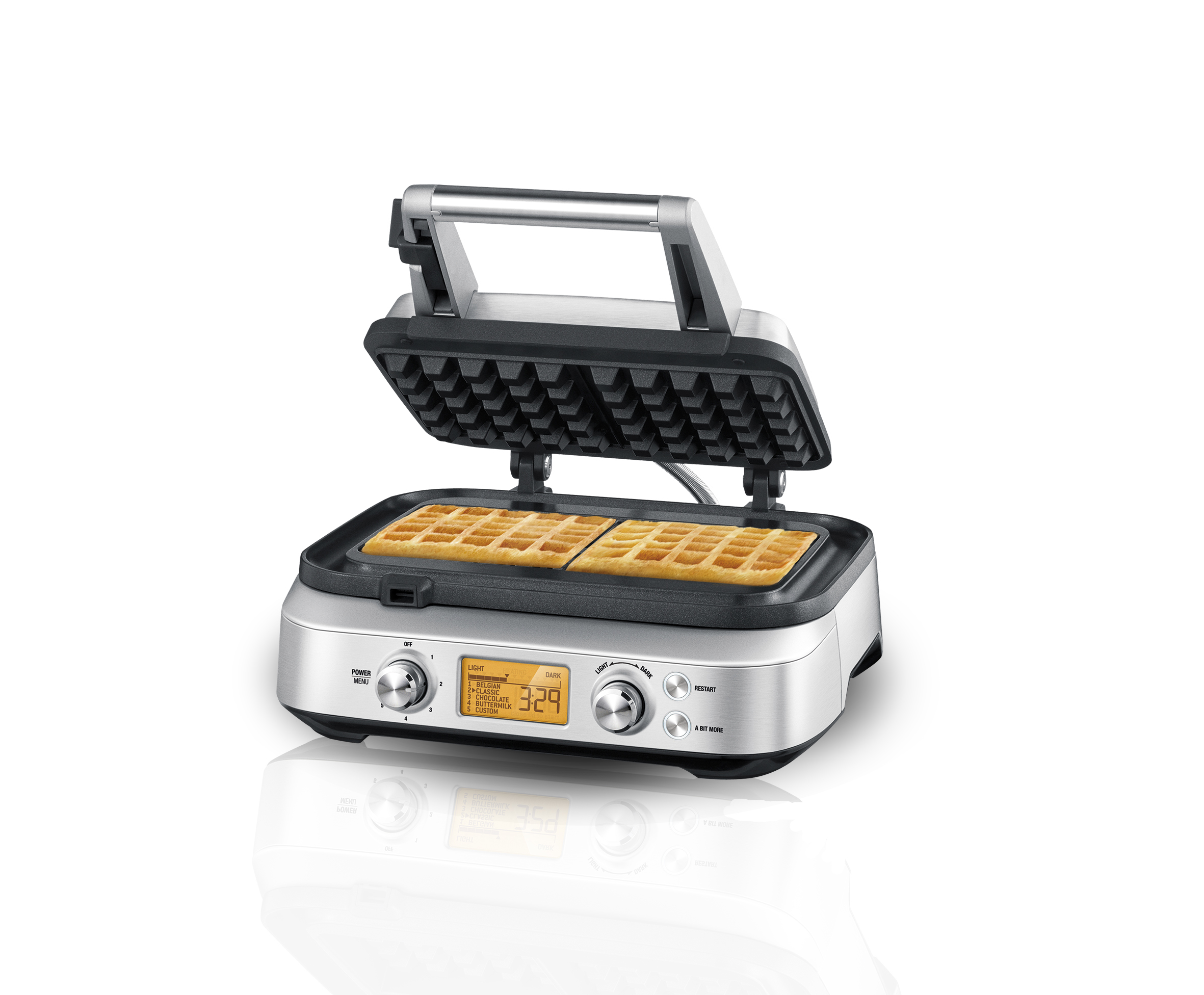 GASTROBACK 42422 Advanced 2S Waffeleisen Silber