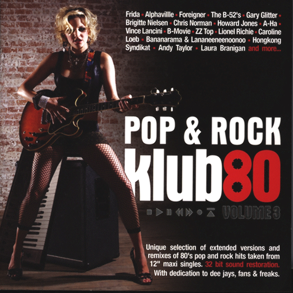 VARIOUS - DJ Happy Vibes pres.POP & ROCK KLUB 80 Vol.3  - (CD)