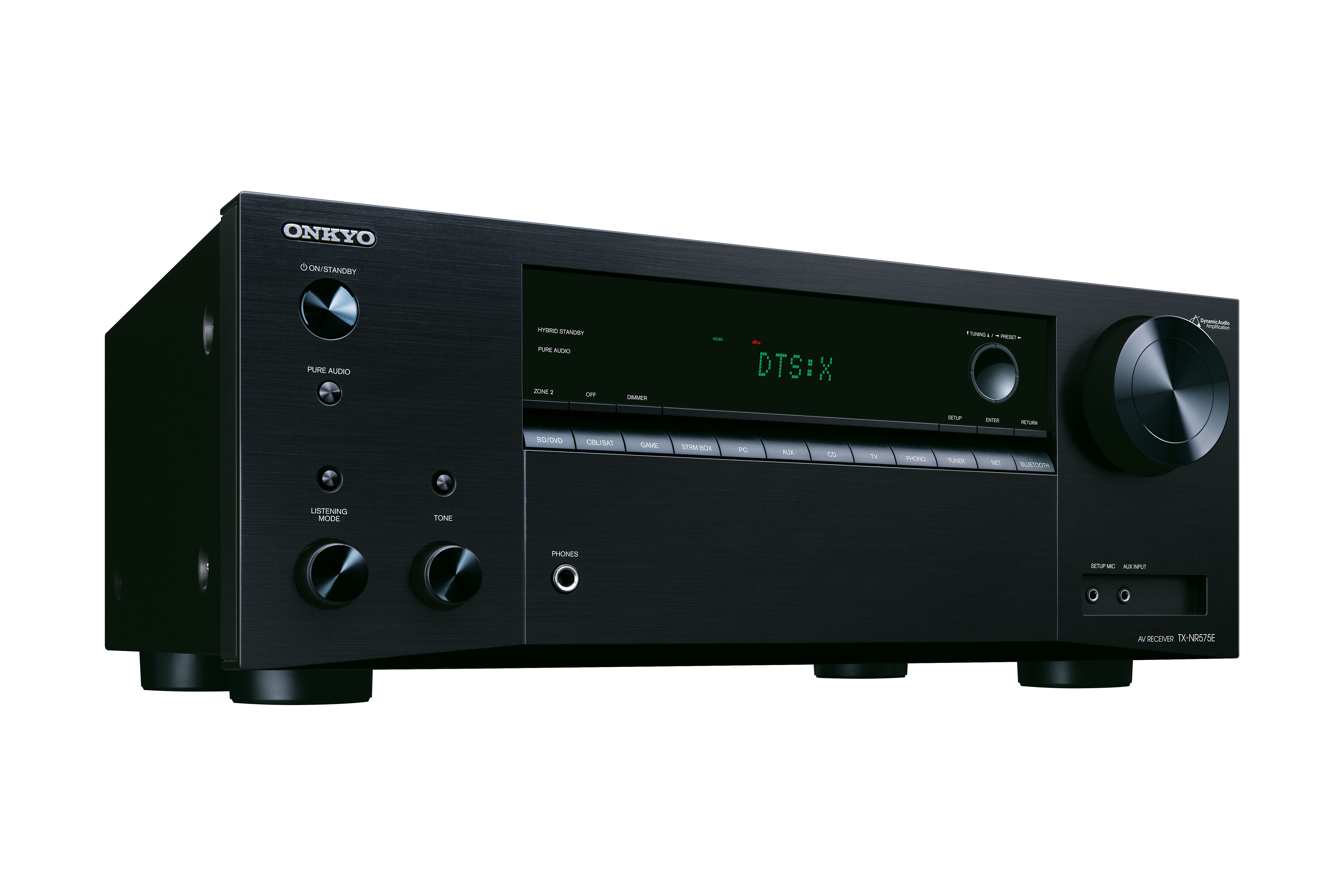 ONKYO TX-NR575E AV-Receiver (7.2 Kanäle, Schwarz)