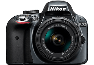 NIKON D3300 + 18-55 mm AF-P Kit VR + 50 mm F1.8 Dijital SLR Fotoğraf Makinesi Outlet