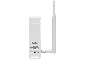 TP LINK TL-WN722N 150Mbps wireless USB adapter 4dBi antennával