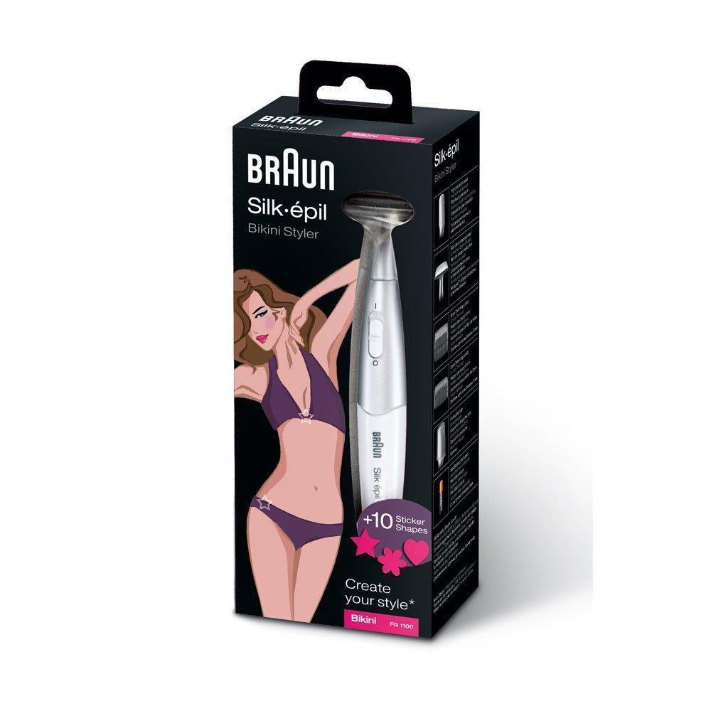 BRAUN Braun Silk-épil , Bikinitrimmer, Weiß