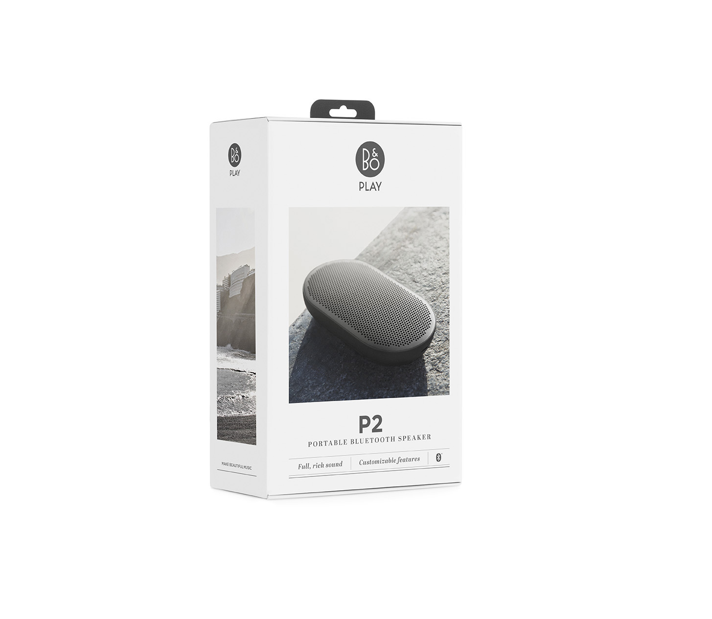 BANG&OLUFSEN Beoplay P2 Bluetooth Lautsprecher, Schwarz