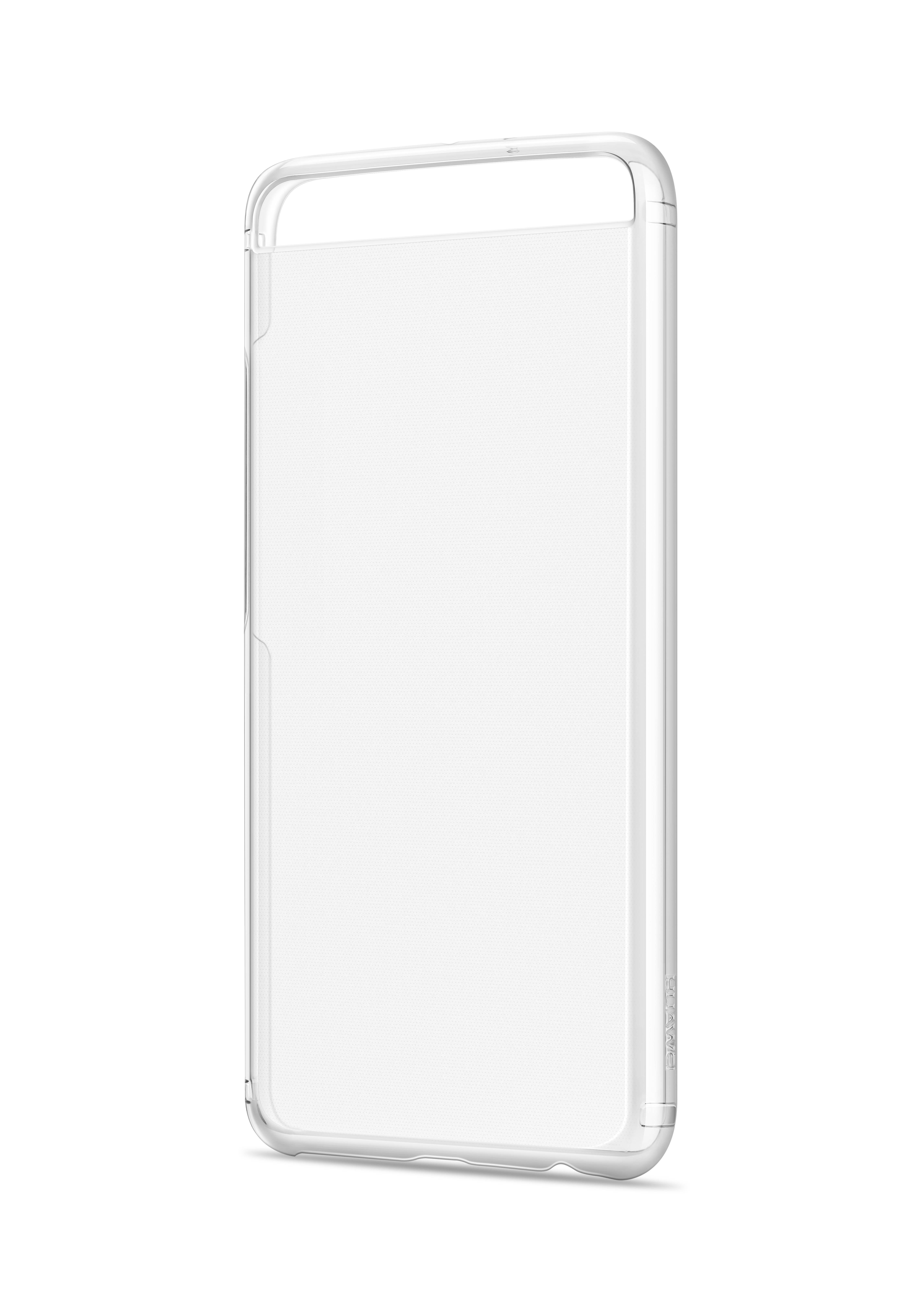 HUAWEI PC, Backcover, Huawei, P10 Weiß Transparent Plus