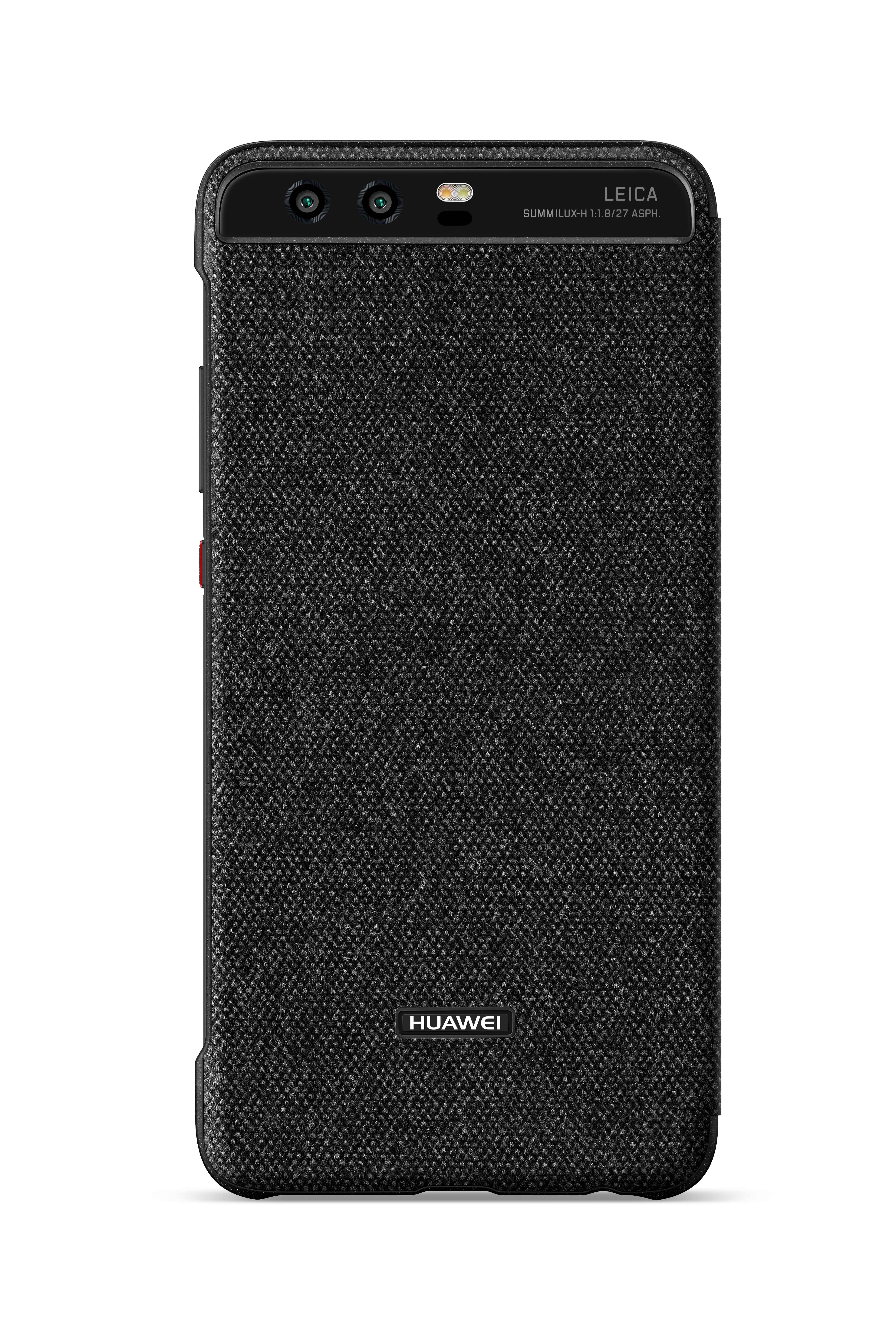 HUAWEI Cover, Plus, Dunkelgrau Huawei, View, P10 Flip