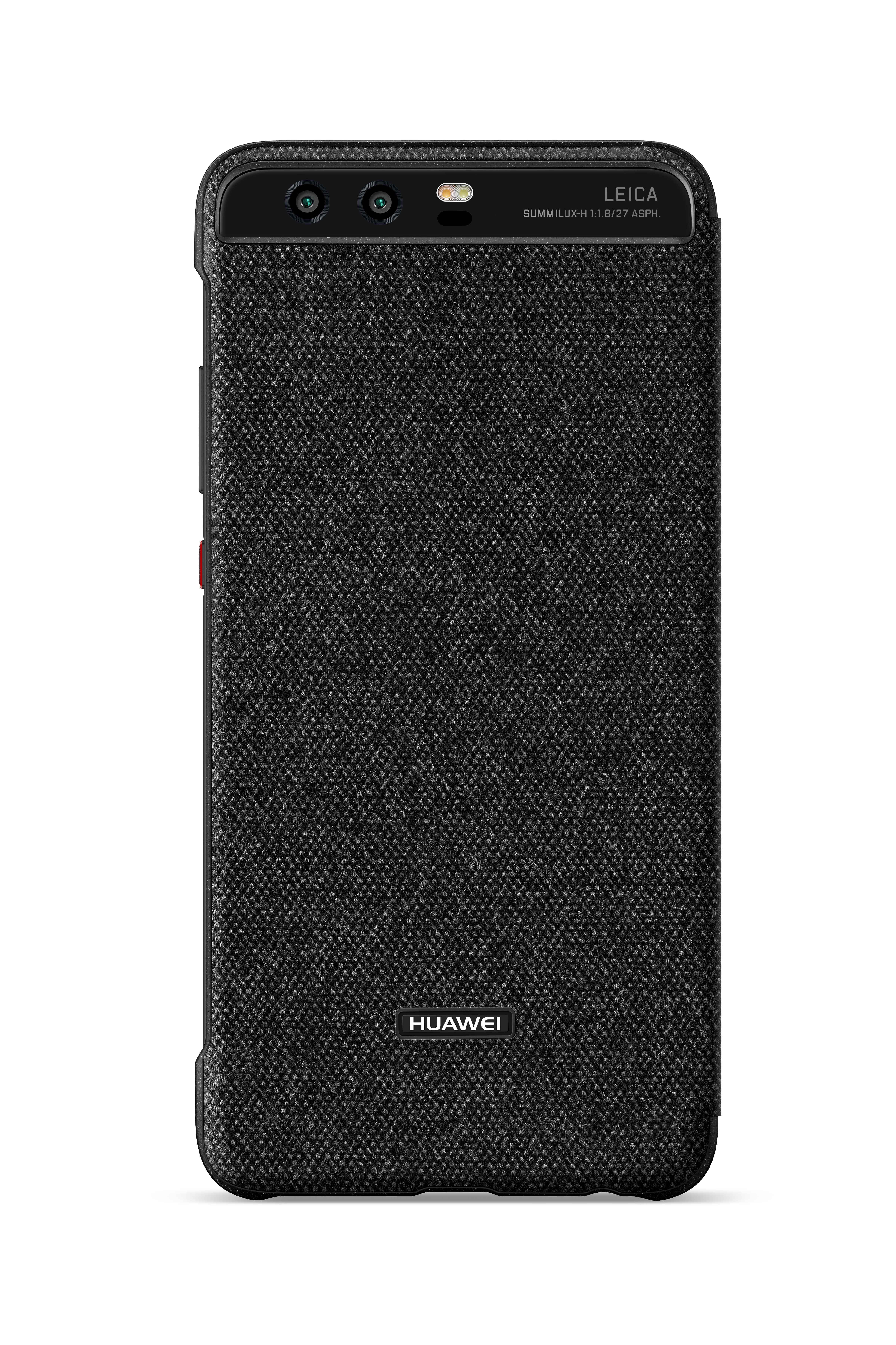HUAWEI View, Bookcover, Huawei, P10 Plus, Dunkelgrau