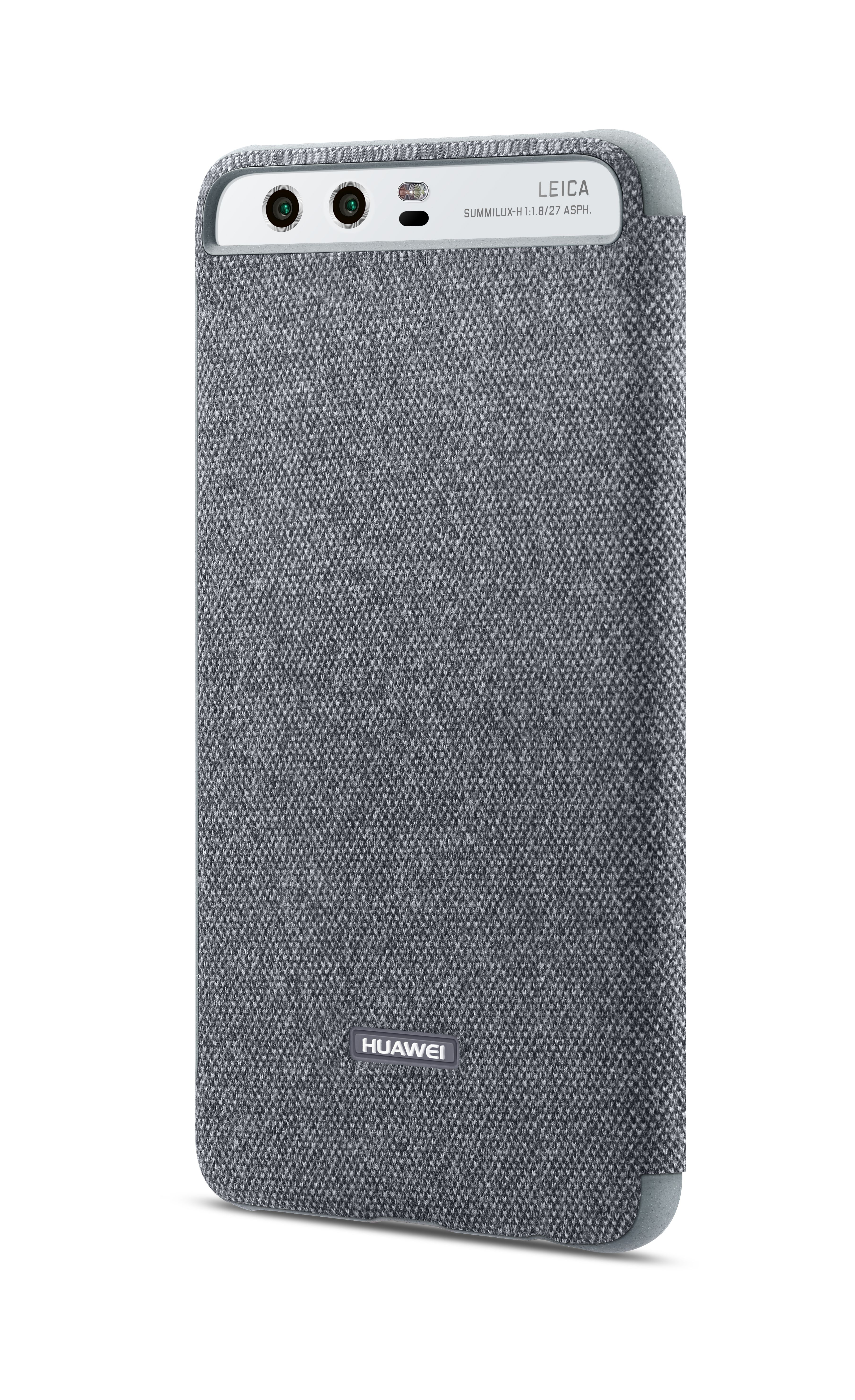 HUAWEI View, Bookcover, Huawei, P10 Plus, Hellgrau