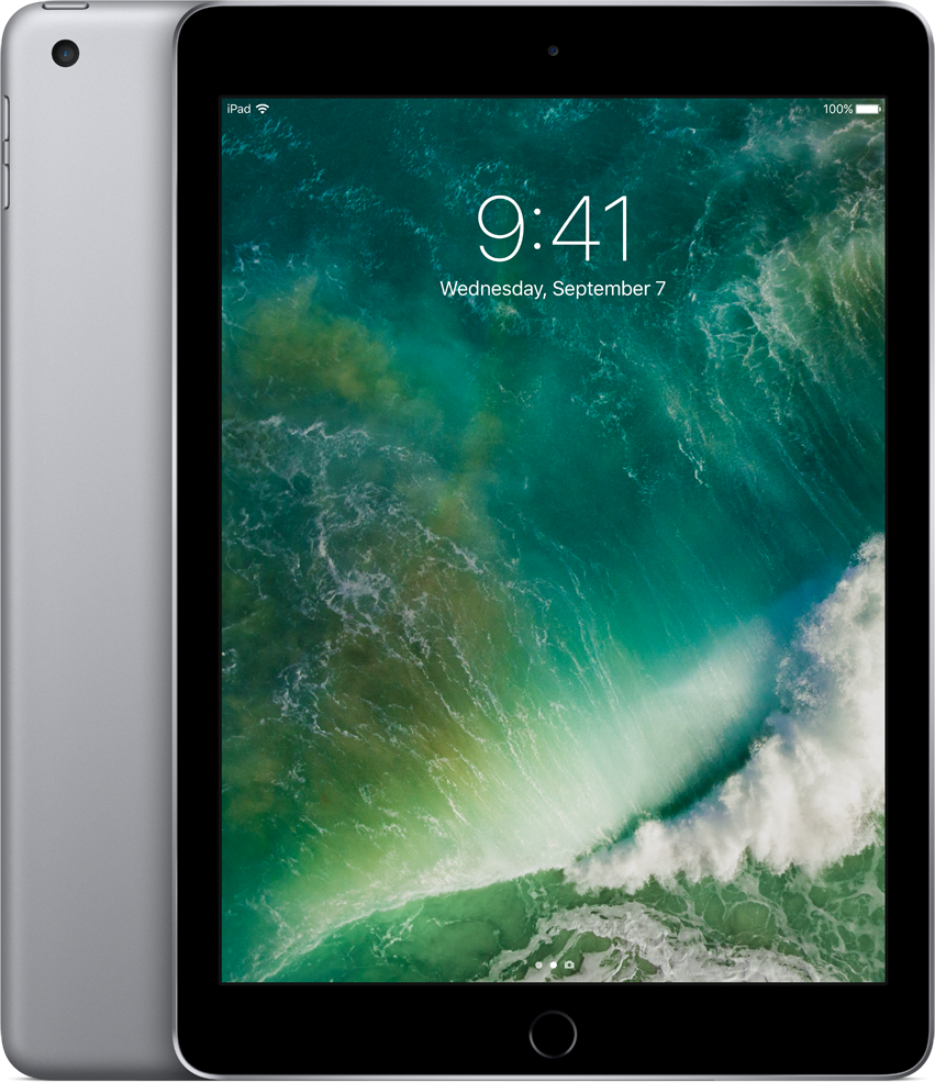 APPLE iPad 9.7" Wi-Fi 128 GB Space grau (MP2H2FD/A) - (Ausstellungsstück)