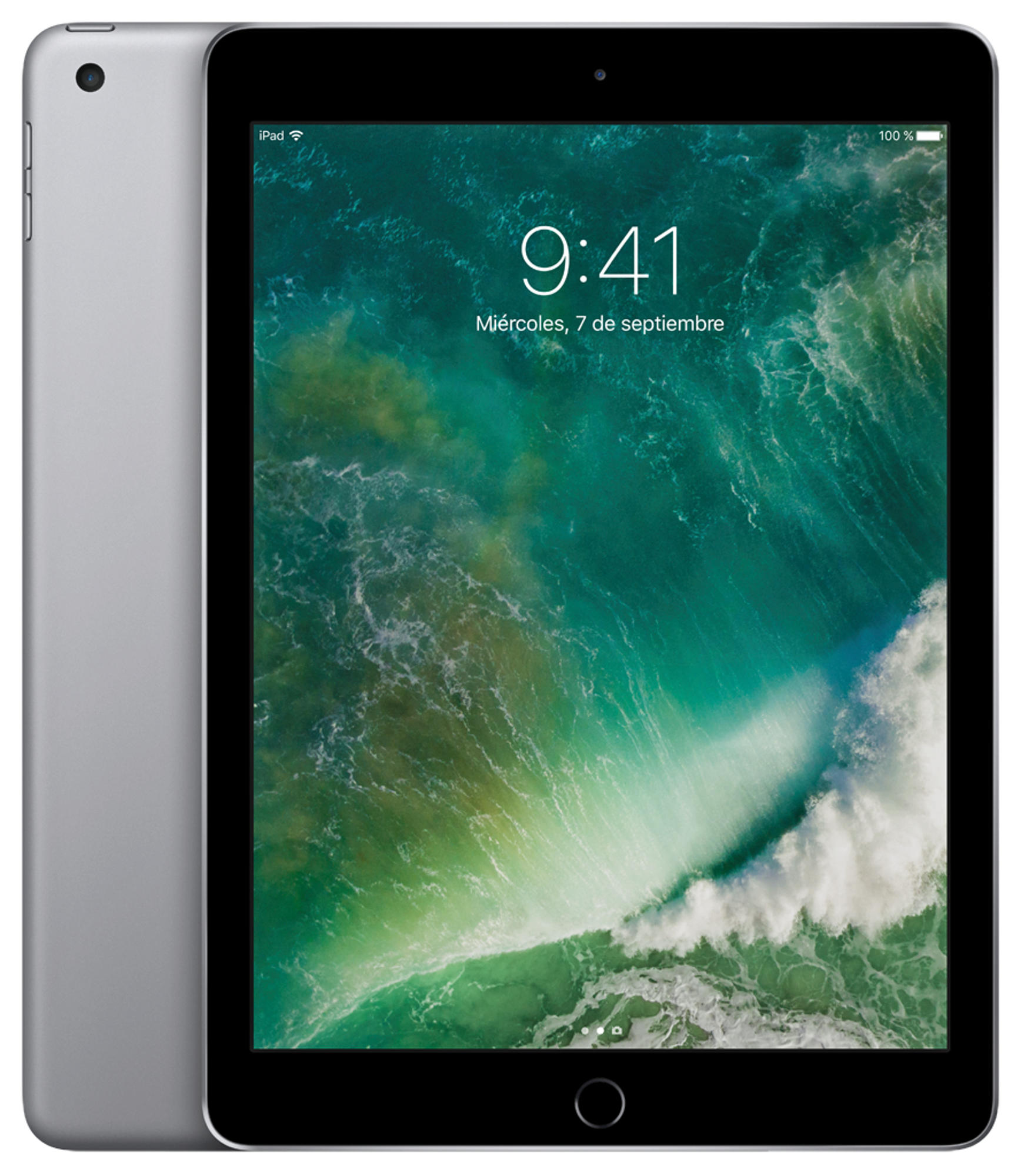 Apple iPad, 9.7", 128 GB, WiFi, Gris espacial
