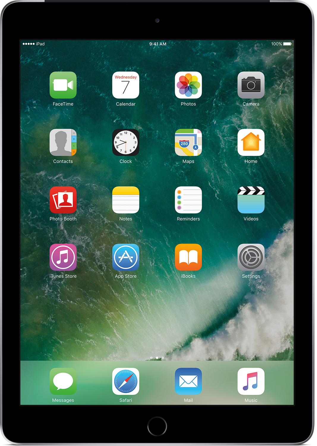 APPLE iPad 9.7" 128 GB Wi-Fi + Cellular Sapce Gray Edition 2017 (MP262NF/A)