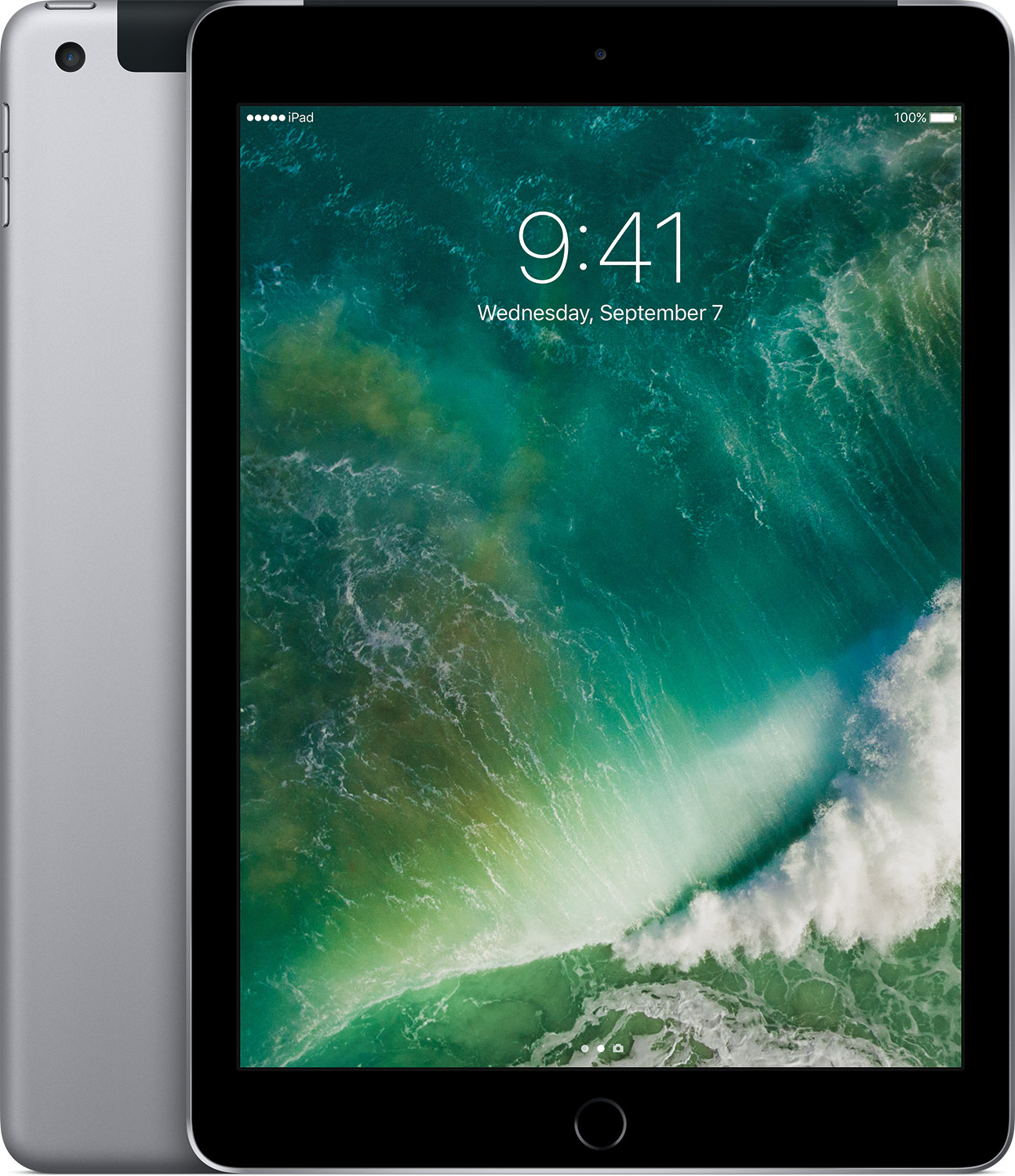 APPLE iPad 9.7" 128 GB Wi-Fi + Cellular Sapce Gray Edition 2017 (MP262NF/A)
