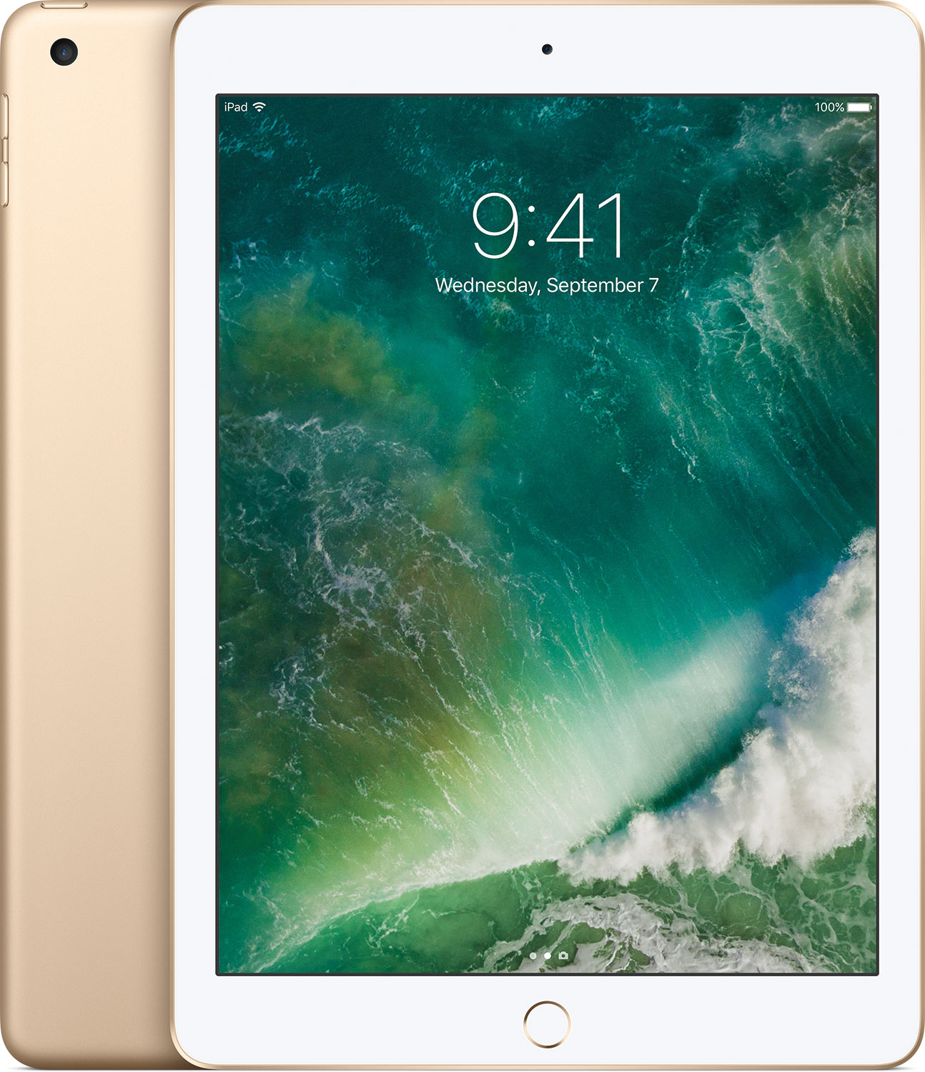 APPLE iPad 9.7" 128 GB Wi-Fi Gold Edition 2017 (MPGW2NF/A)