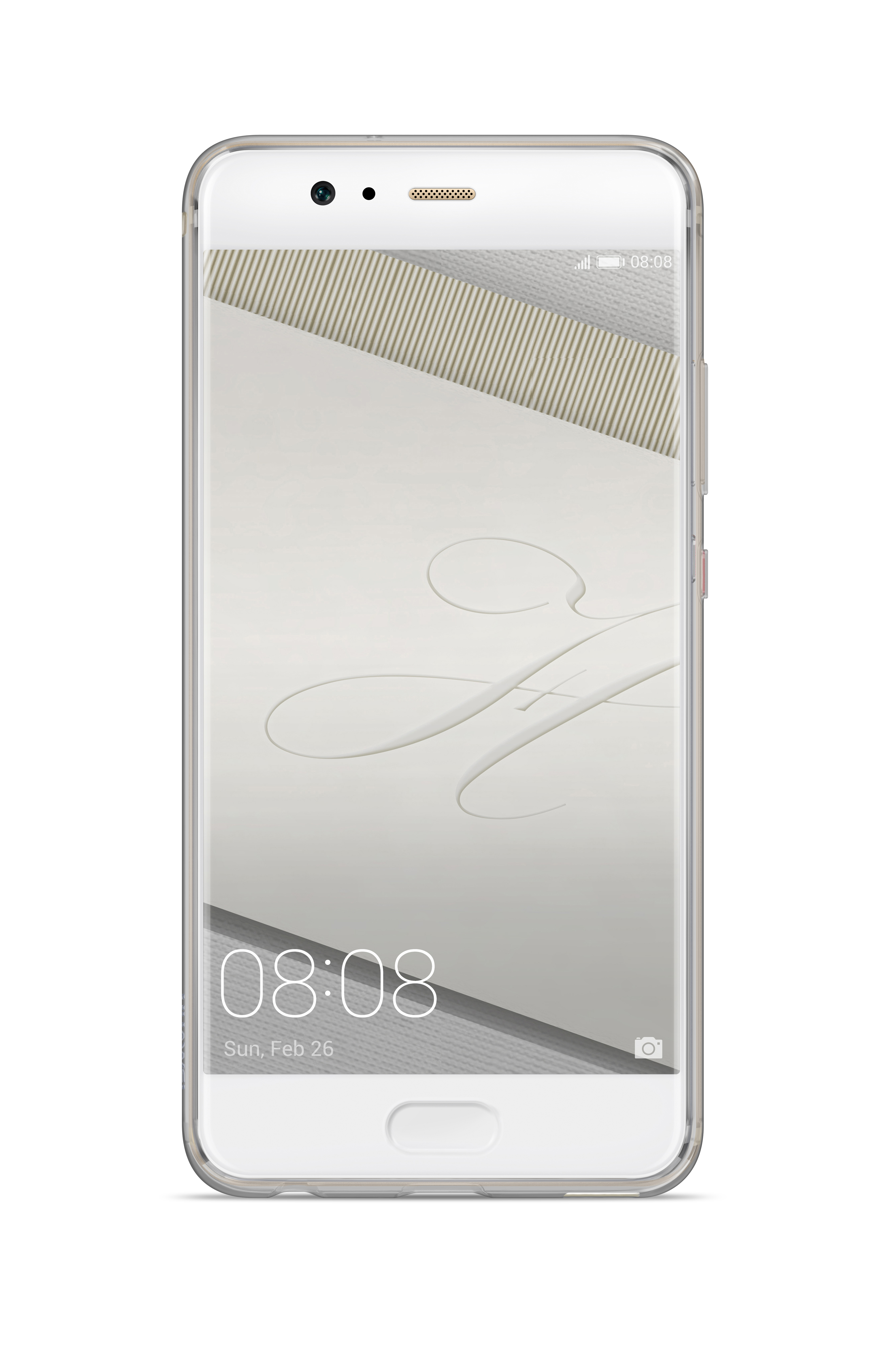 Grau TPU, HUAWEI P10 Backcover, Transparent Huawei, Plus,