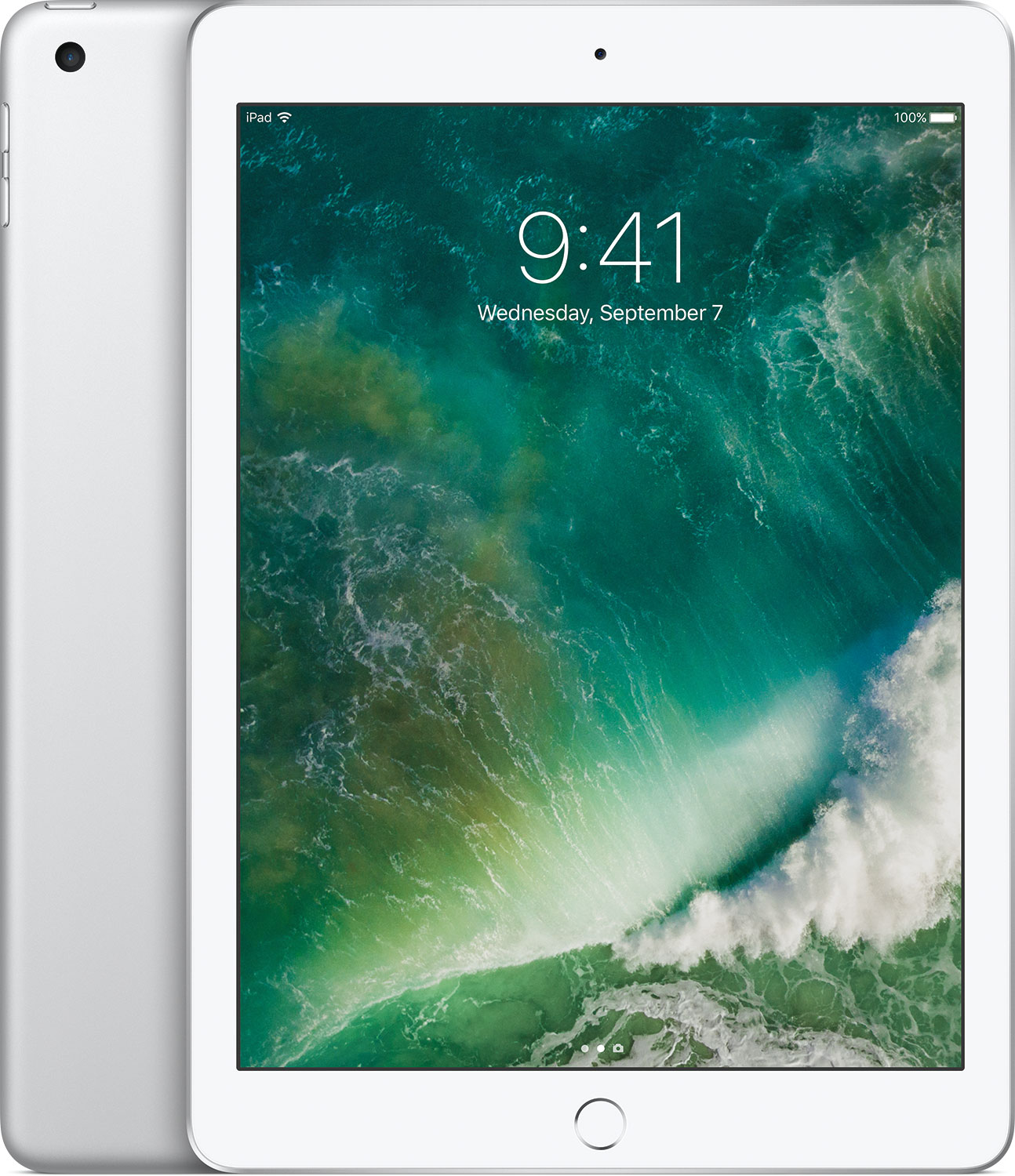 APPLE iPad 9.7" 128 GB Wi-Fi Silver Edition 2017 (MP2J2NF/A)