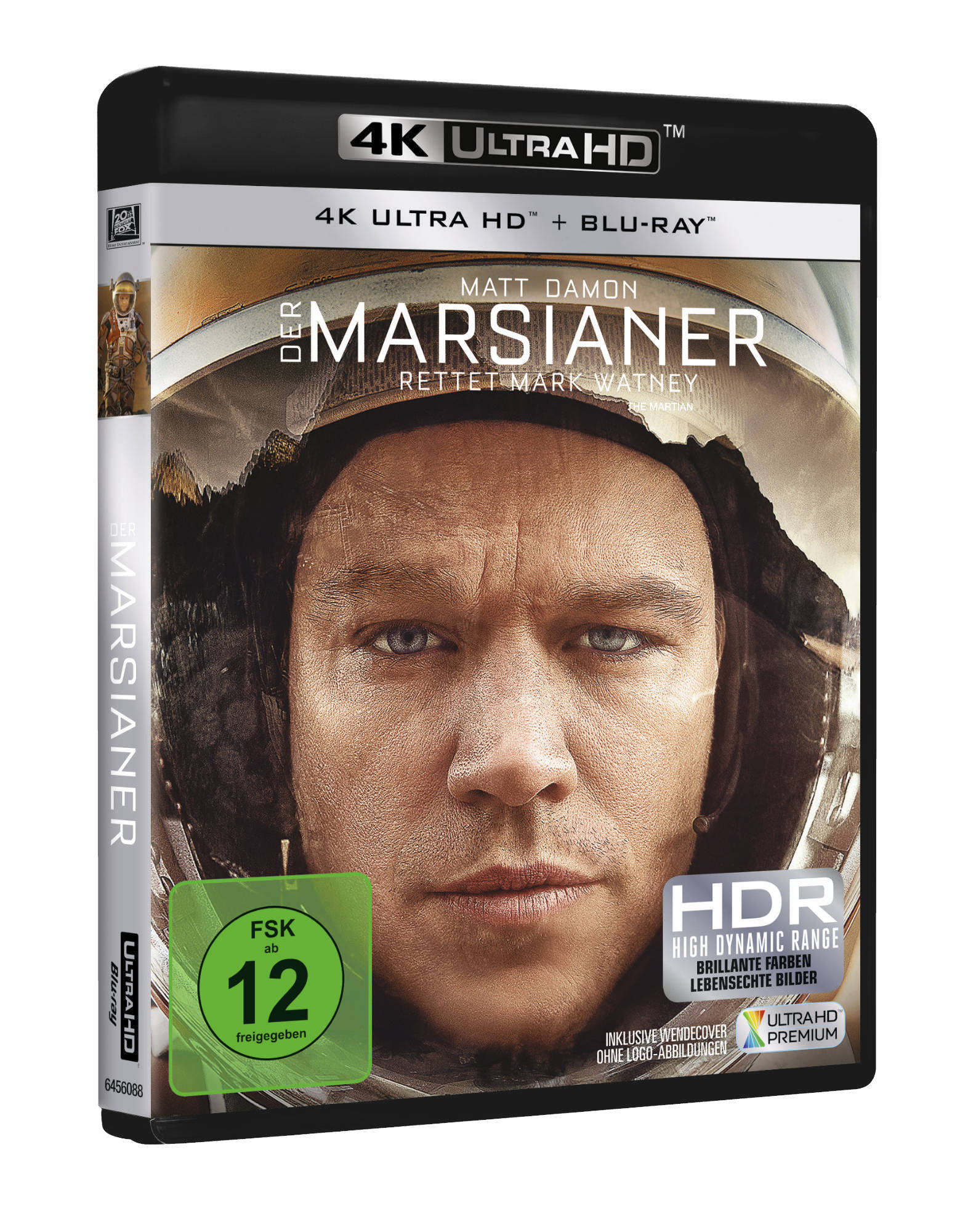 Der Marsianer - Rettet Mark Watney 4K Ultra HD Blu-ray + Blu-ray