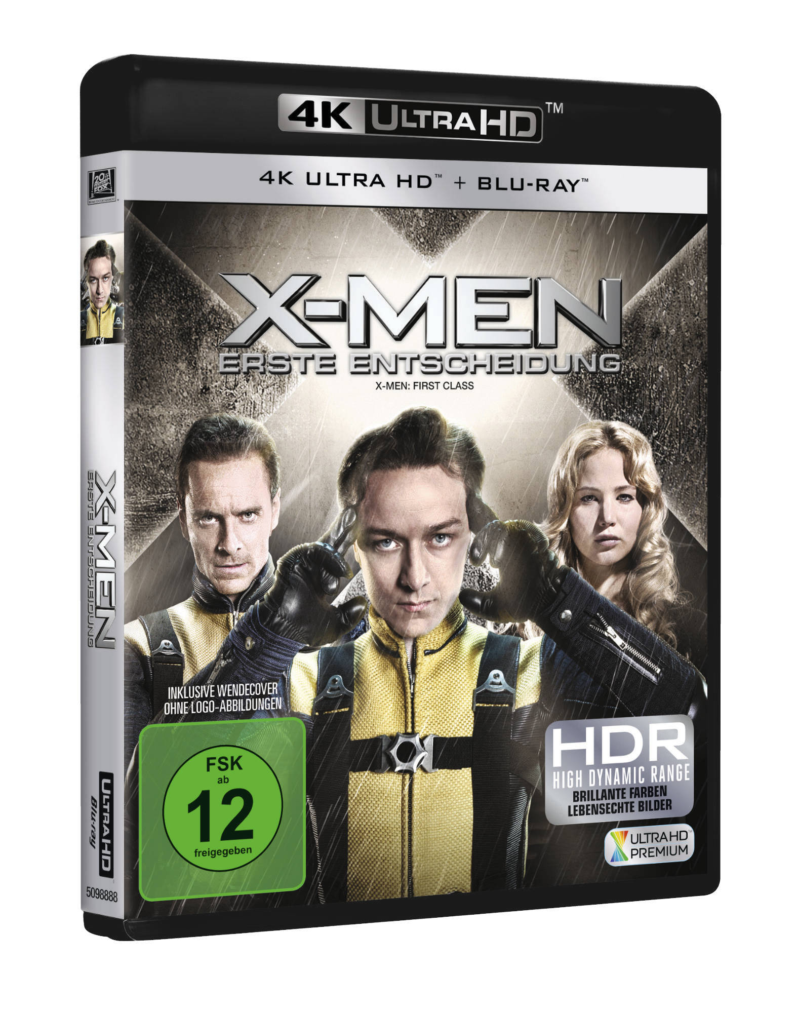 X-Men - Erste Entscheidung 4K Ultra HD Blu-ray + Blu-ray