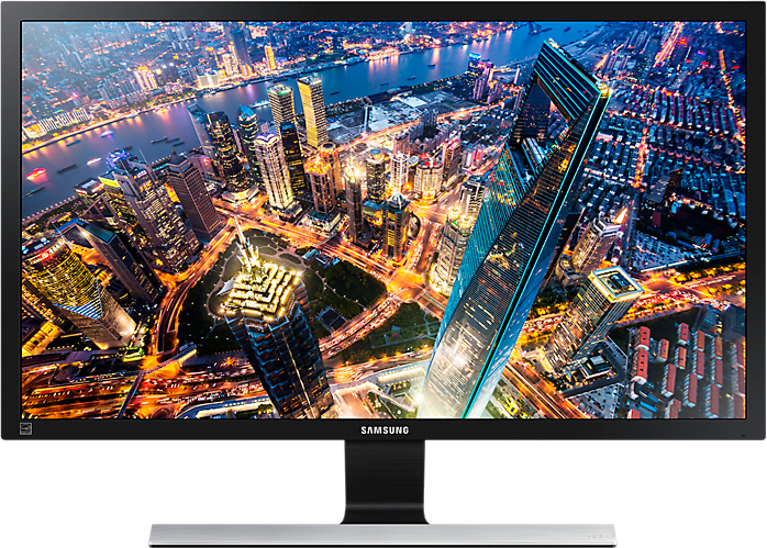 SAMSUNG Monitor U28E570D 28 Zoll - Ausstellungsstück 28 Zoll Monitor, UHD 4K, 1 ms Reaktionszeit, 370 cd/m², 60 Hz