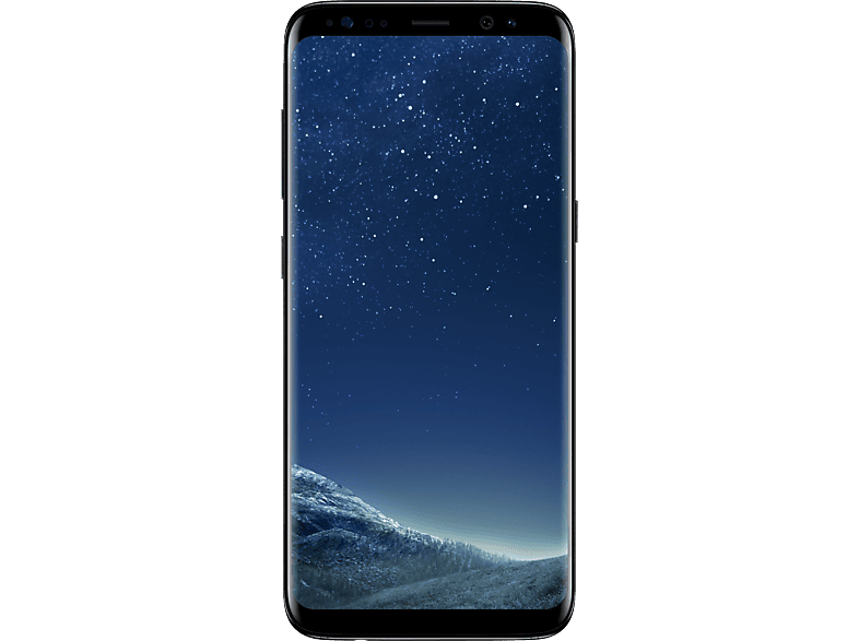 SAMSUNG Smartphone Galaxy S8 64 GB Midnight Black (SM-G950FZKALUX)