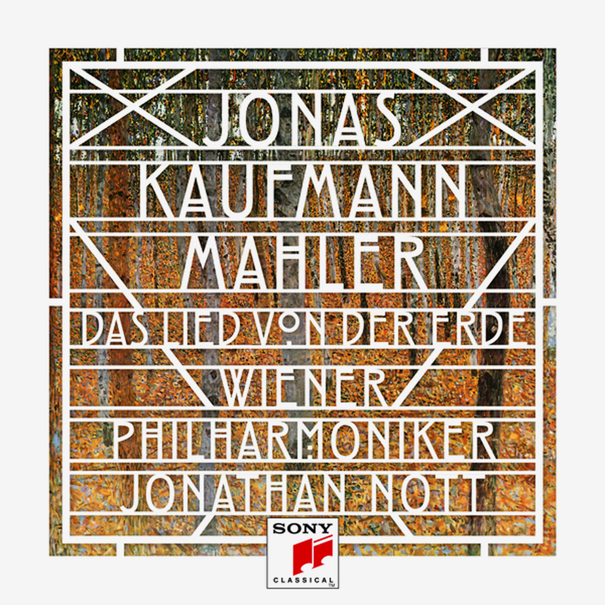 Albumcover mit dem Titel 'Jonas Kaufmann Mahler Das Lied von der Erde'.