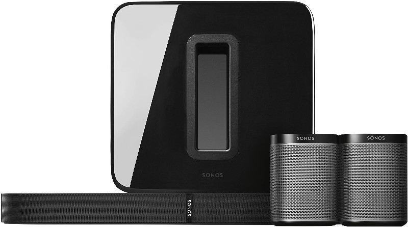 SONOS Playbase - Base de son (5.1, Noir)
