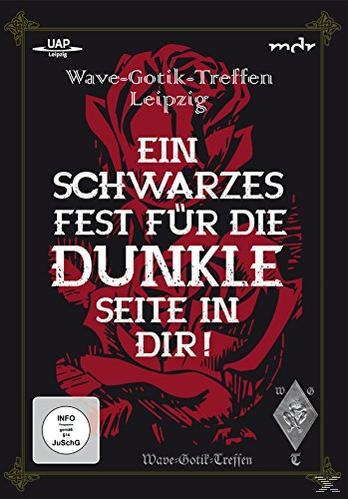 schwarzes DVD Seite Leipzig: in die dunkle Wave-Gotik-Treffen Fest dir für Ein