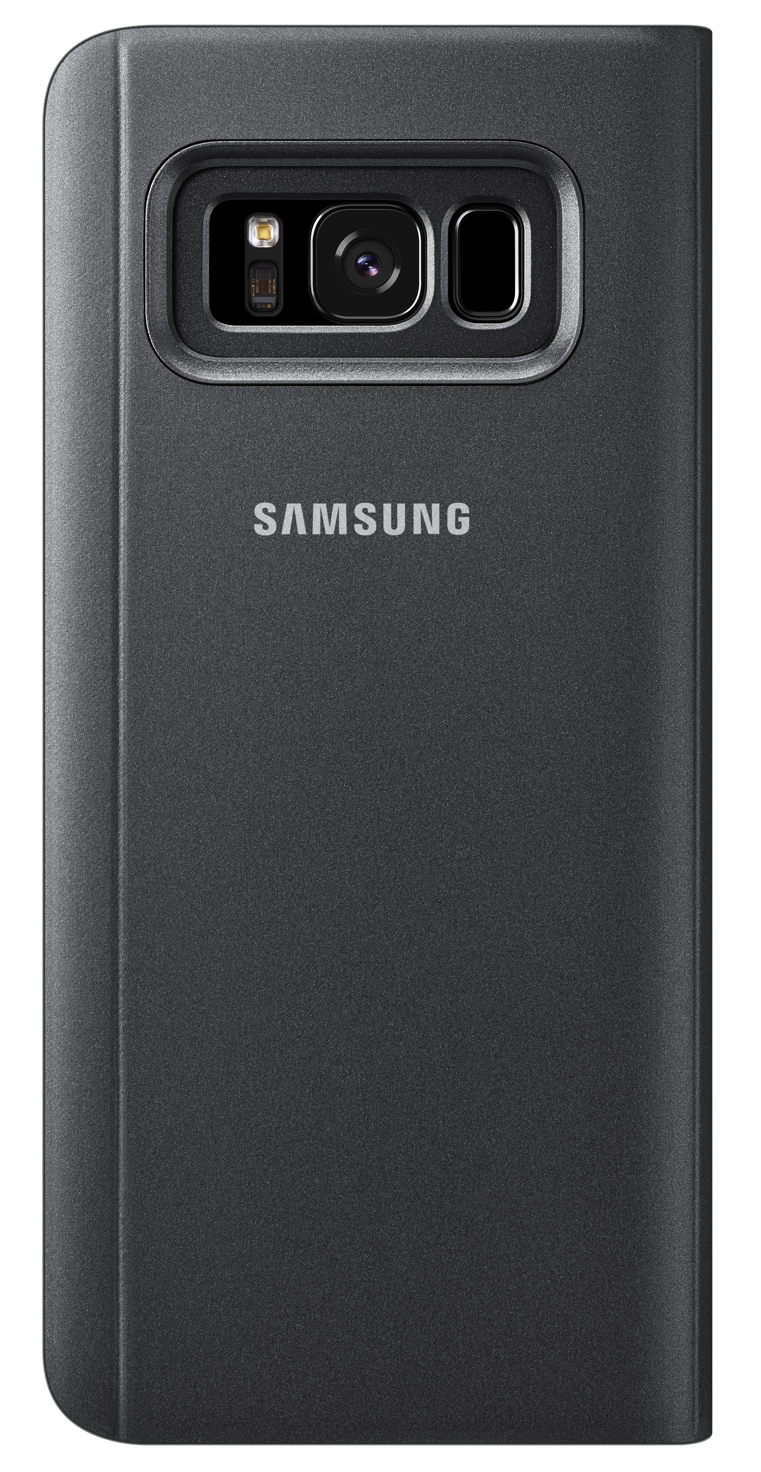 SAMSUNG Galaxy S8 Clear View Standing Cover Zwart
