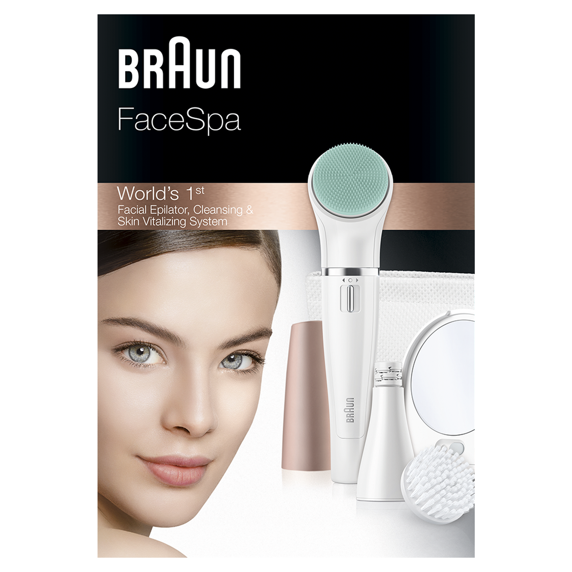 BRAUN FaceSpa 851v Gezichtsepilator