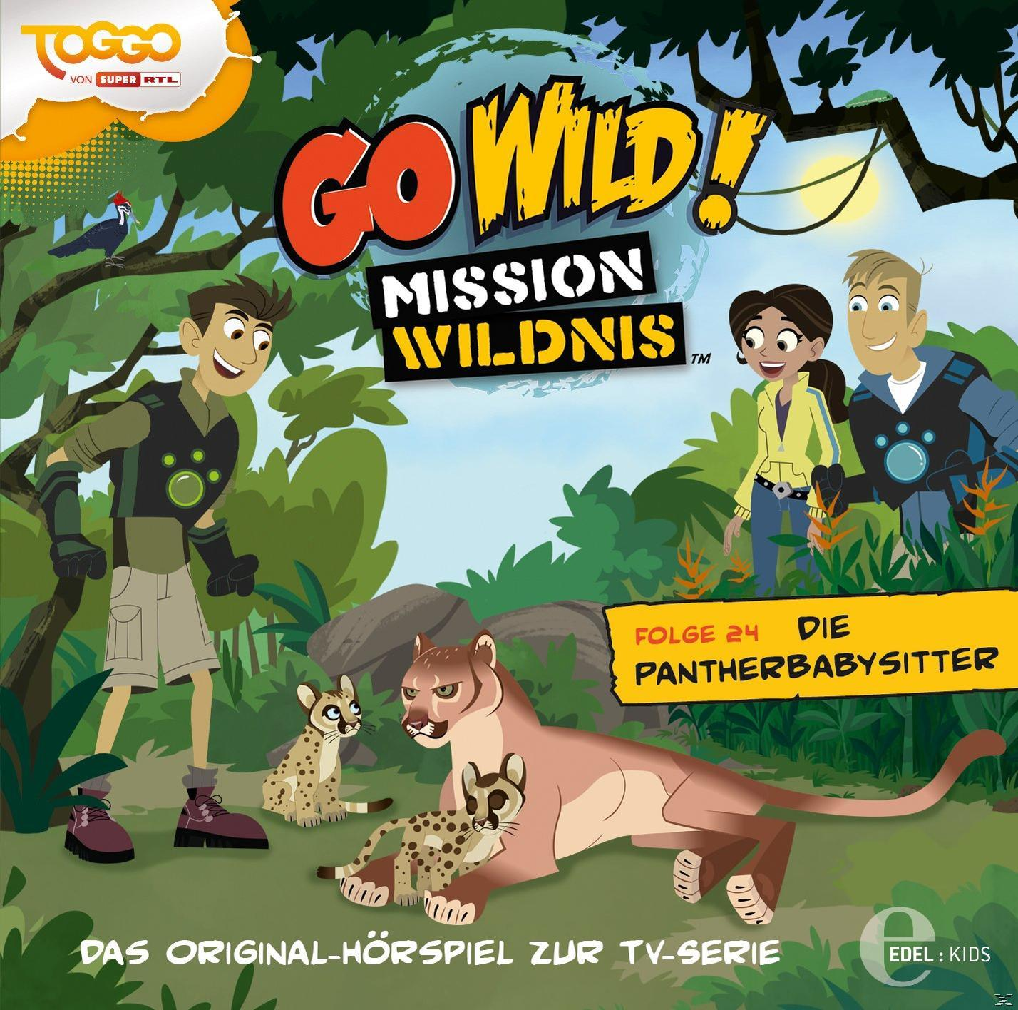Go Wild!-mission Wildnis (24)Original (CD) HSP z.TV-Serie-Pantherbabysitter - 