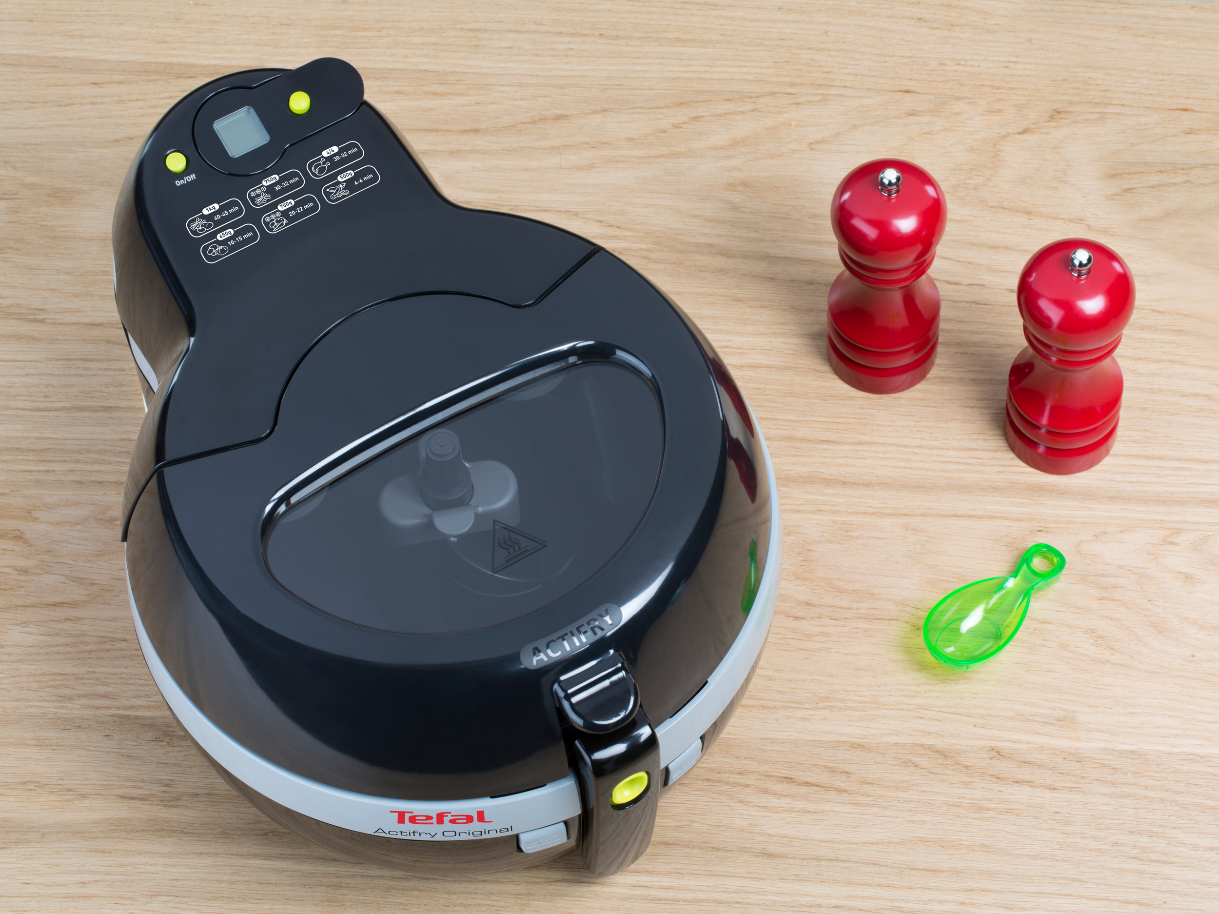 TEFAL FZ7108 ActiFry Heißluftfritteuse 1400 Watt Schwarz/Grau