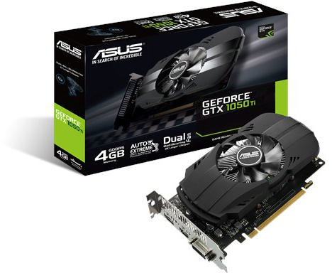 ASUS Nvidia Geforce GTX 1050 TI 4 GB 128 Bit DDR5 Ekran Kartı