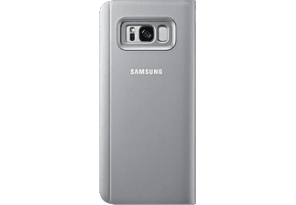 SAMSUNG Galaxy S8+ Clear View Standing Flipcover Zilver
