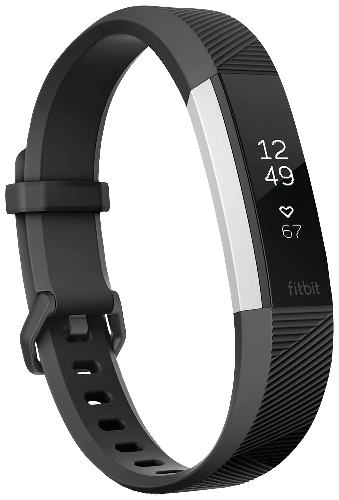 FITBIT Alta HR, Fitness Tracker, S, Schwarz