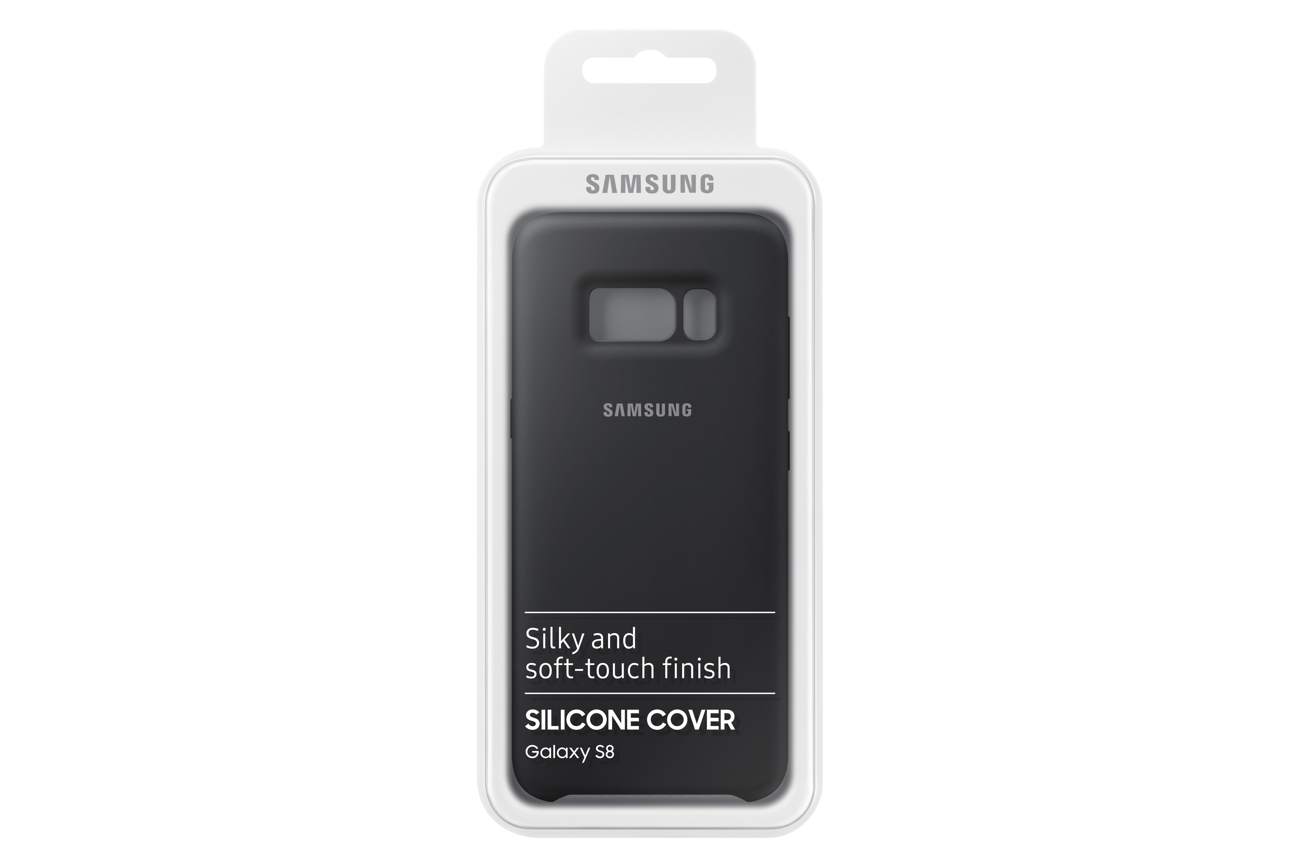 SAMSUNG Silicone Cover, Backcover, Samsung, Galaxy S8, Dark Gray