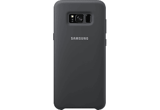 SAMSUNG Silicone Cover, Backcover, Samsung, Galaxy S8+, Dark Grey