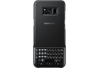 SAMSUNG EJ-CG955BBEGDE - Tastatur Cover (Passend für Modell: Samsung Galaxy S8+)