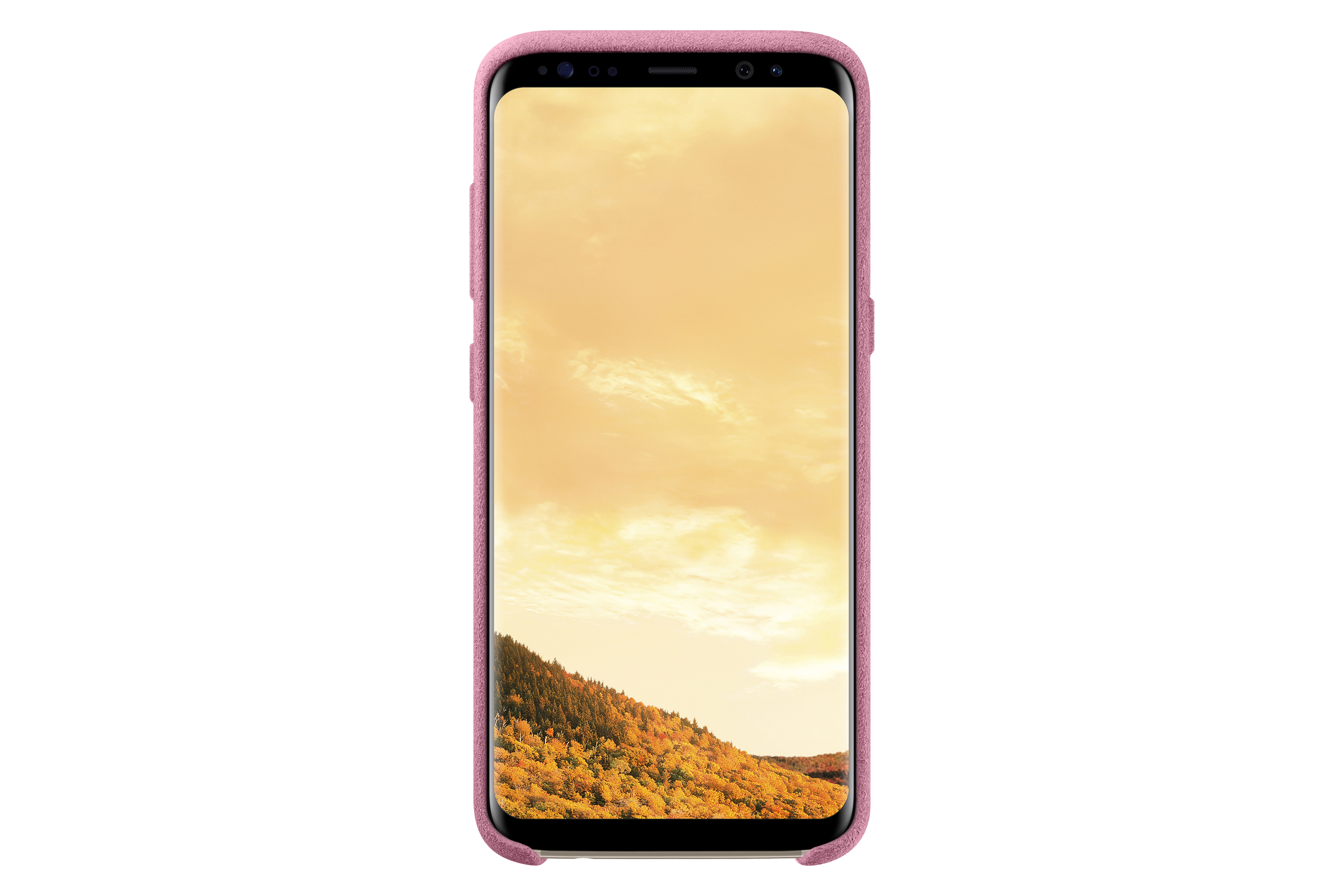 SAMSUNG Alcantara, Backcover, Samsung, Galaxy S8, Pink
