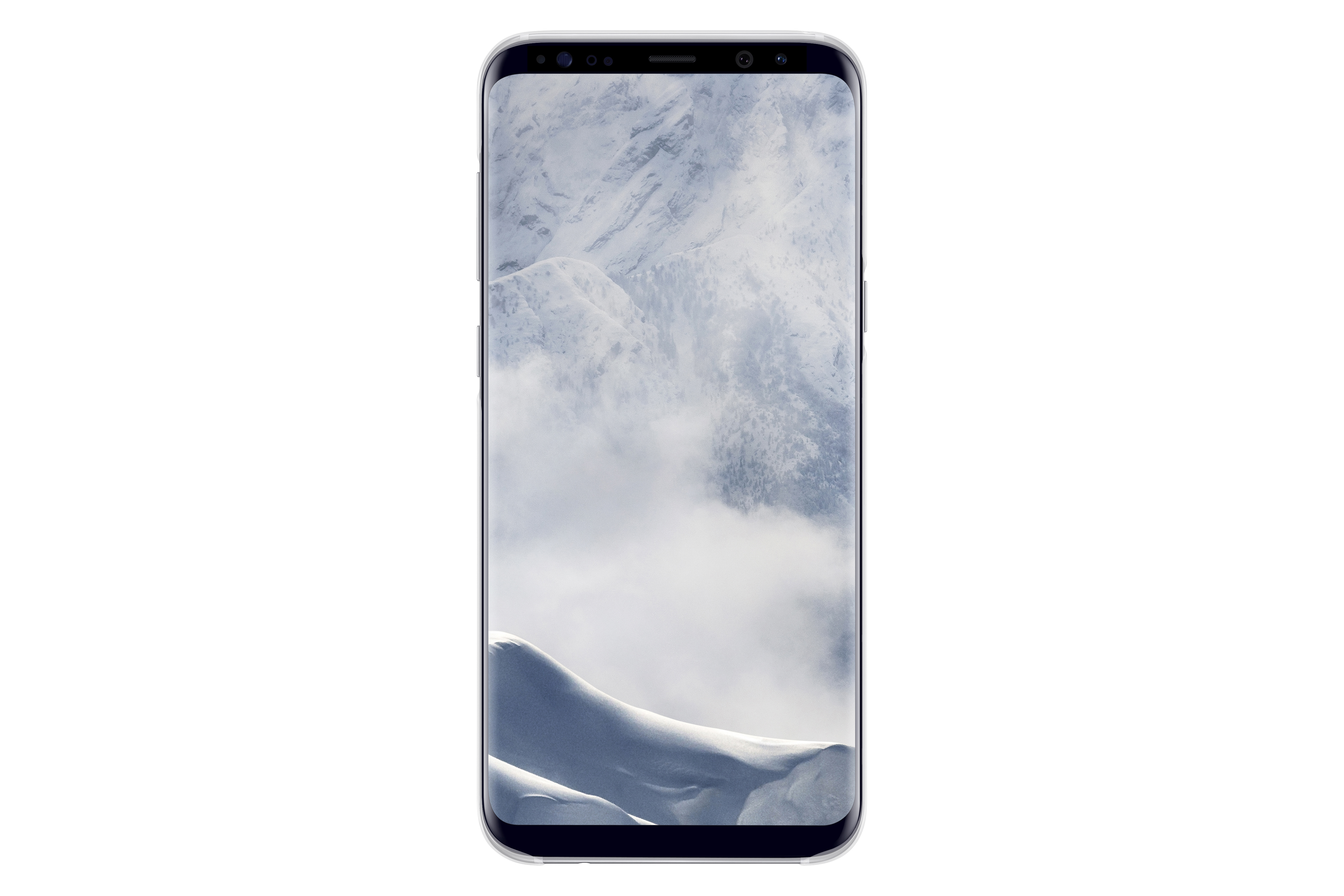 SAMSUNG Clear, Backcover, Samsung, Galaxy S8, Silber