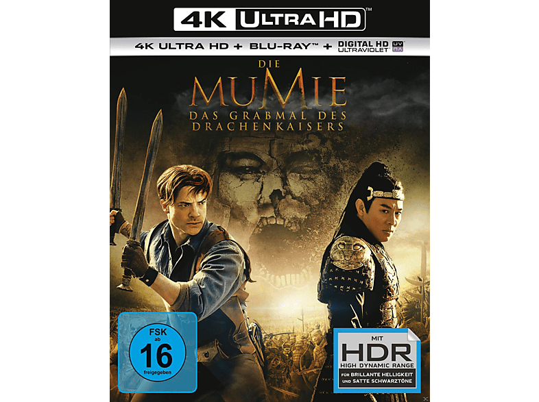 Die Mumie: Das Grabmal des Drachenkaisers 4K Ultra HD Blu-ray + Blu-ray (FSK: 16)