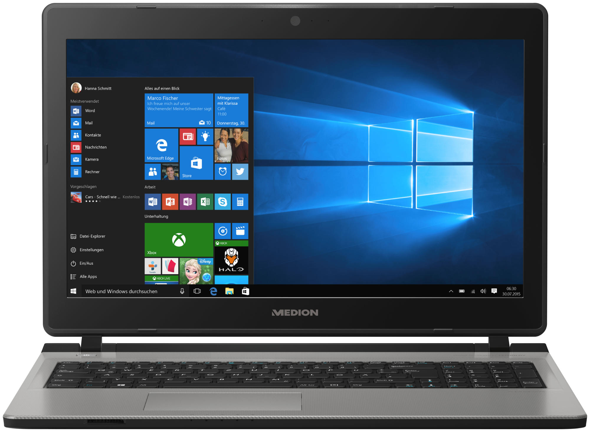MEDION Akoya E6432 - 15,6 Zoll - Intel® Core™ i3 i3-6157U - 6 GB - 1 TB - Intel® HD 550 - Windows 10