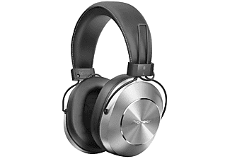 PIONEER SE-MS7BT - Bluetooth Kopfhörer (Over-ear, Schwarz/Silber)