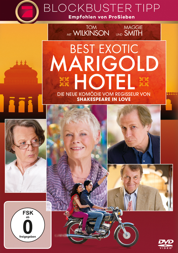 DVD Best Marigold Hotel Exotic